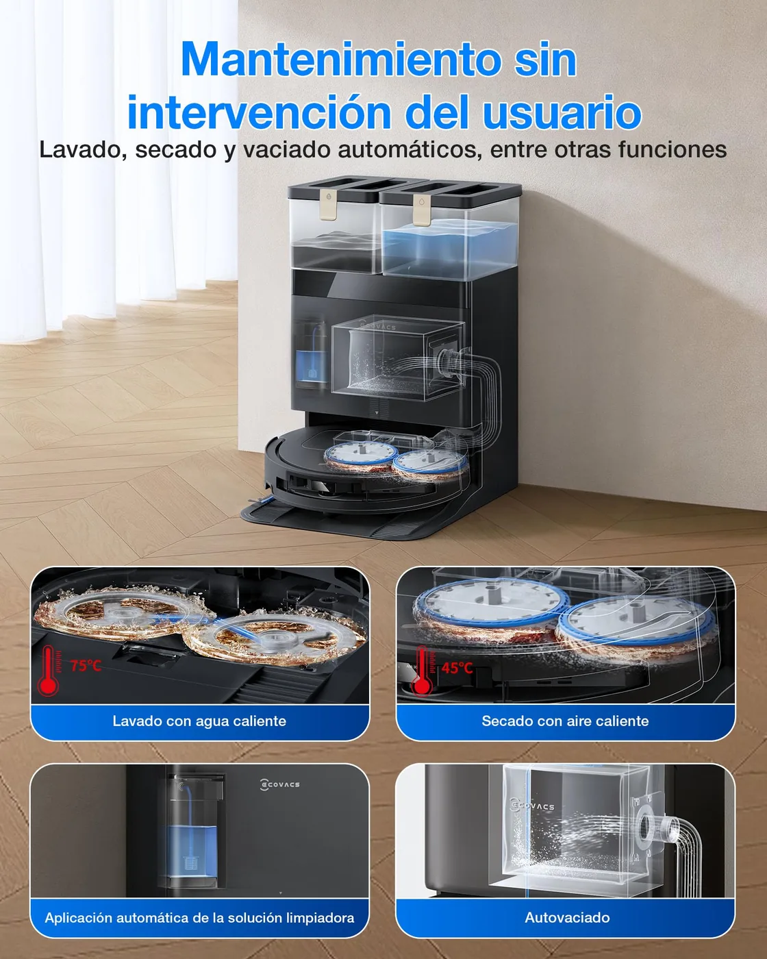 Foto 5 de ECOVACS Deebot T50 Pro Omni Gen3