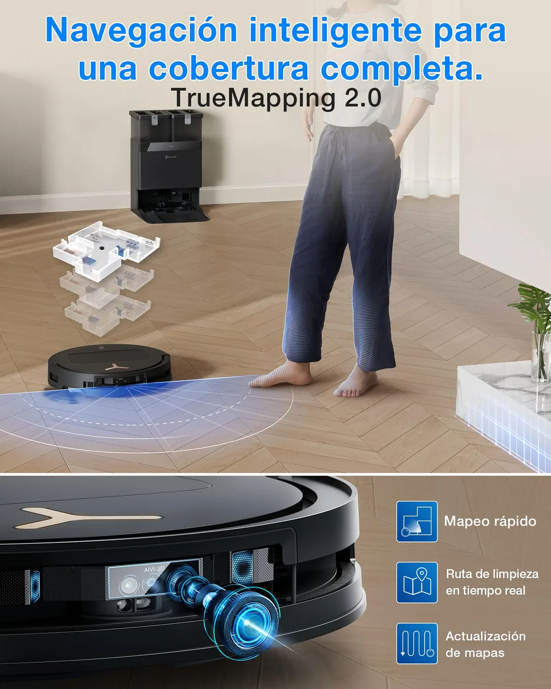 Foto 8 de ECOVACS Deebot T50 Pro Omni Gen3