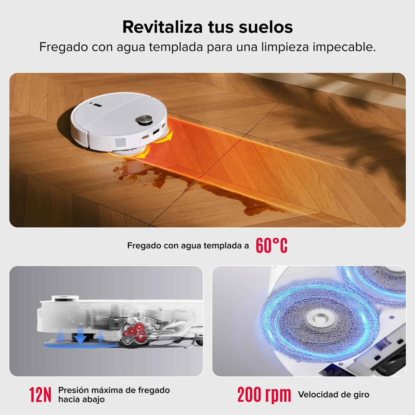 Foto 7 de Roborock Qrevo Curv 2 Pro